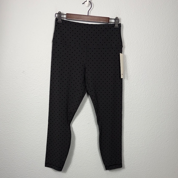 NWT Lululemon Align Polka Flocked Leggings - Picture 2 of 7